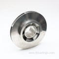 investment casting & machining CF8M stainless steel impeller